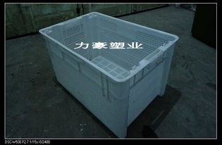 厂家供应扬州425塑料筐 455圆眼塑料筐
